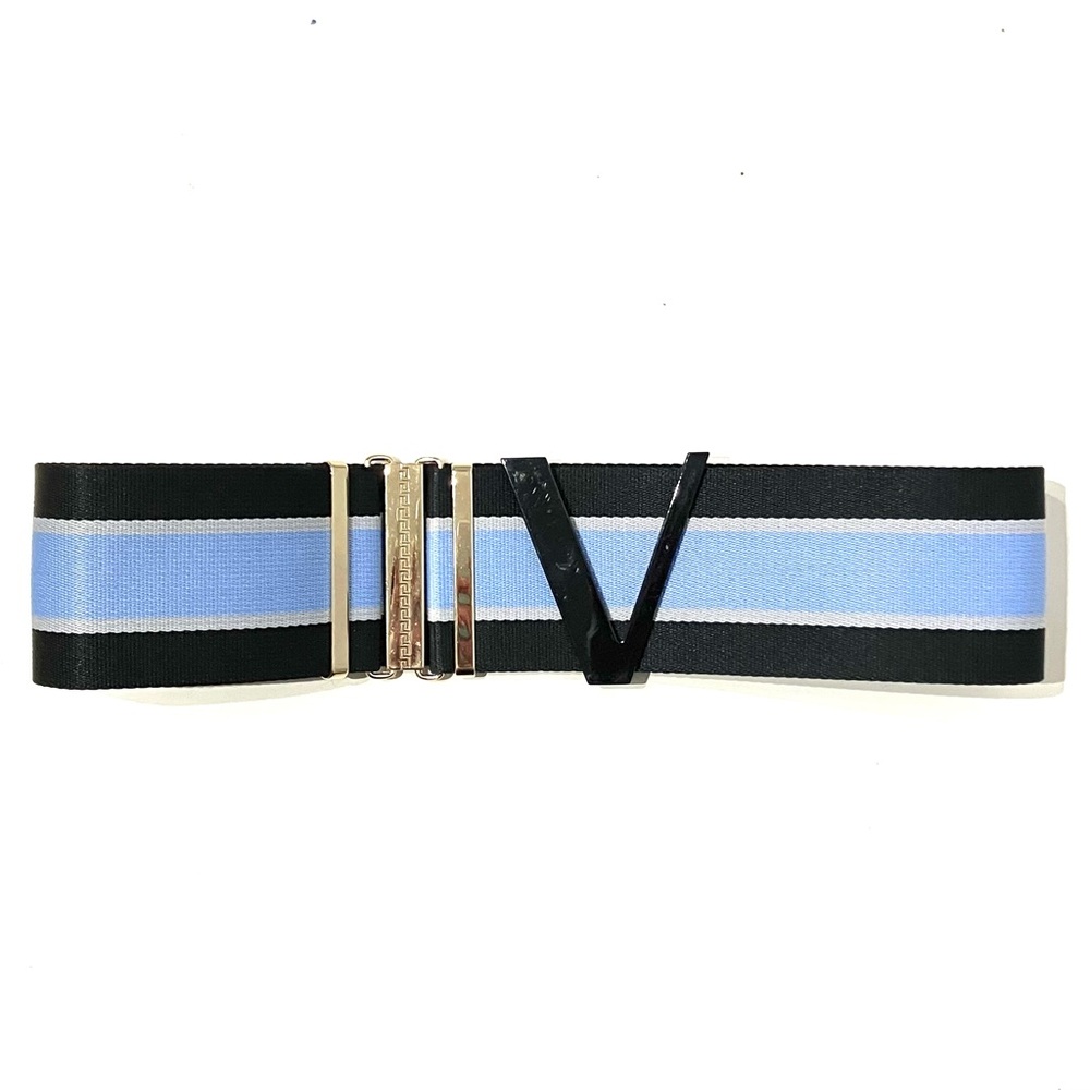 Versace V Webbing Belt